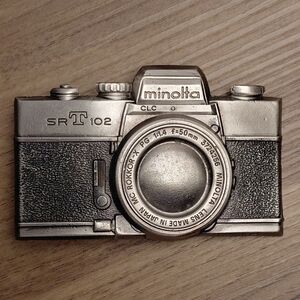 Vintage Belt Buckle Camera